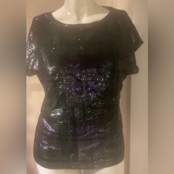 Ralph Lauren Sparkly Top size L - Picture 6 of 7
